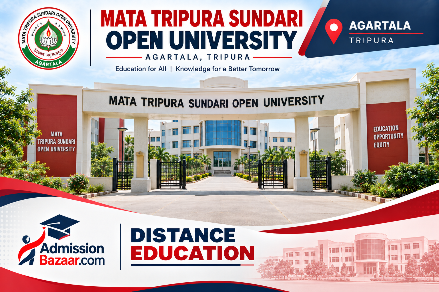 Mata Tripura Sundari Open University (MTSOU)